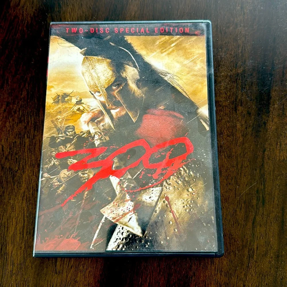 Warner Bros. DVD video 2007 rated R movie 300.